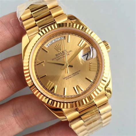 rolex day date 40 fake kaufen|40 mm rolex date just.